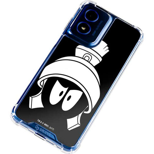 Looney Tunes Marvin the Martian Black and White Moto G 5G (2024) Clear Case