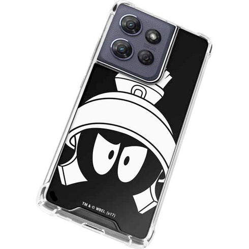 Looney Tunes Marvin the Martian Black and White Moto G Power 5G (2025) Clear Case