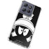 Looney Tunes Marvin the Martian Black and White Moto G Power 5G (2025) Clear Case
