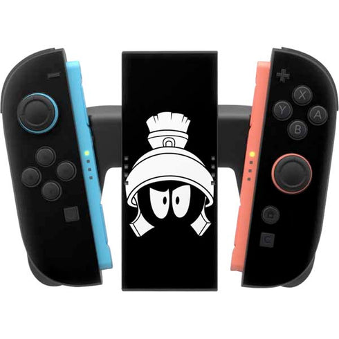 Looney Tunes Marvin the Martian Black and White Nintendo Switch 2 (2025) Joy-Con Controller Skin