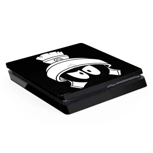 Looney Tunes Marvin the Martian Black and White PlayStation PS4 Skins