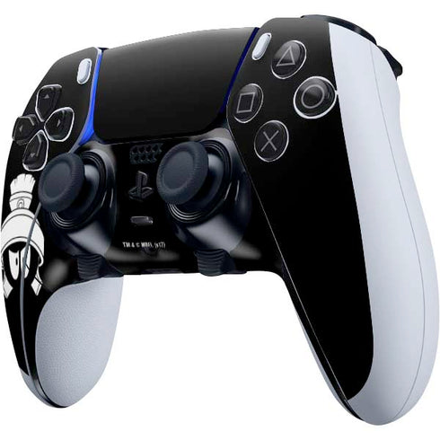 Looney Tunes Marvin the Martian Black and White PS5 DualSense Edge Pro Controller Skin