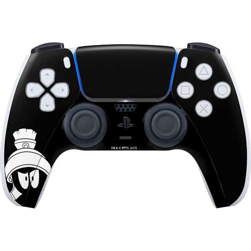 Looney Tunes Marvin the Martian Black and White PlayStation PS5 Skins