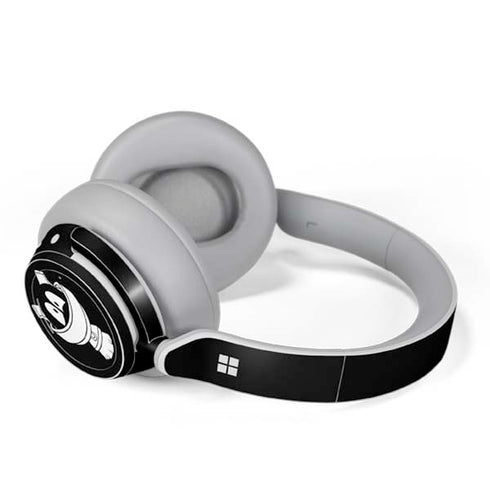 Looney Tunes Marvin the Martian Black and White Surface Headphones Skin