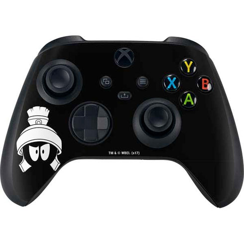 Looney Tunes Marvin the Martian Black and White Xbox Series X Bundle Skin