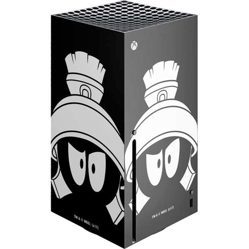Looney Tunes Marvin the Martian Black and White Xbox Series X Skins