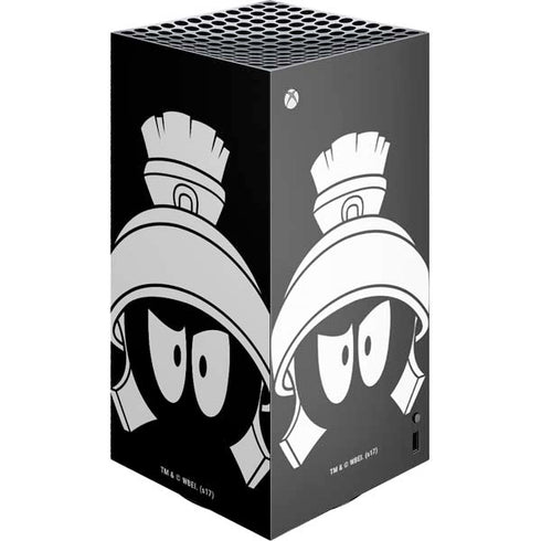 Looney Tunes Marvin the Martian Black and White Xbox Series X Skins