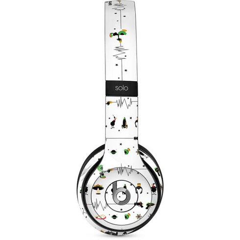 Looney Tunes Marvin the Martian Gadgets Beats Solo 2 Wired Skin