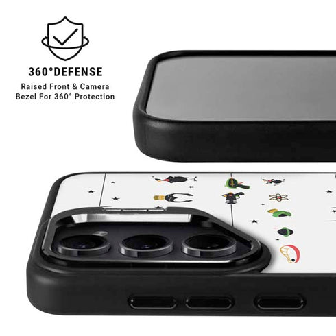Looney Tunes Marvin the Martian Gadgets Galaxy S24 FE Kickstand Case