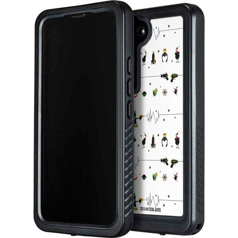Looney Tunes Marvin the Martian Gadgets Galaxy S24 Plus Waterproof Case