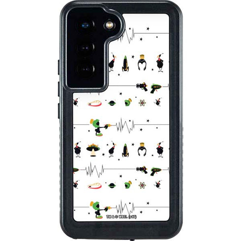 Looney Tunes Marvin the Martian Gadgets Galaxy S24 Waterproof Case