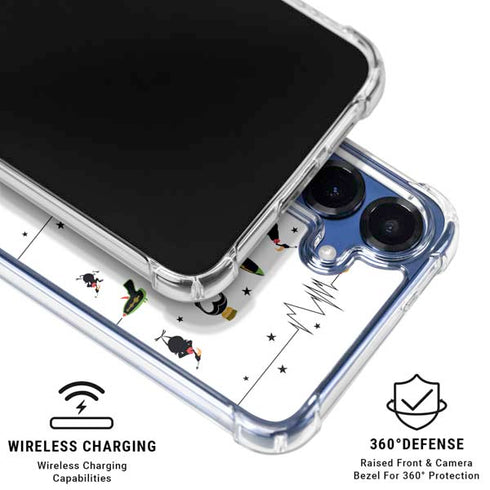 Looney Tunes Marvin the Martian Gadgets Galaxy S25 Plus Clear Case