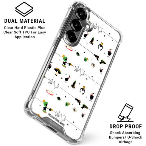Looney Tunes Marvin the Martian Gadgets Galaxy S26 Plus Clear Case