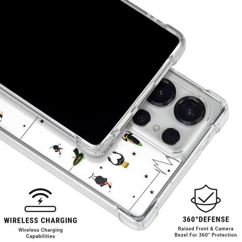 Looney Tunes Marvin the Martian Gadgets Galaxy S26 Ultra Clear Case