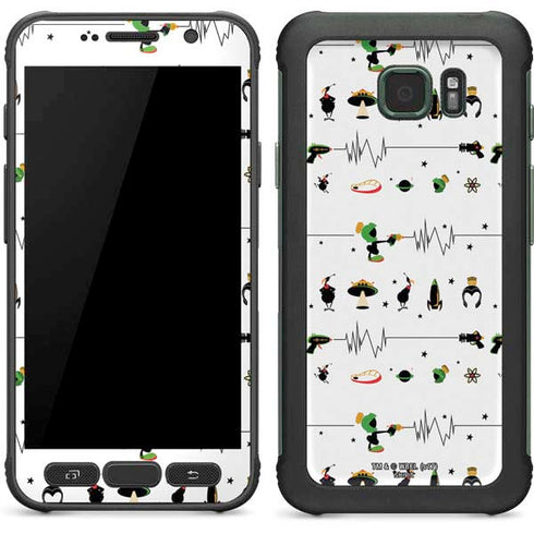 Looney Tunes Marvin the Martian Gadgets Galaxy S7 Active Skin