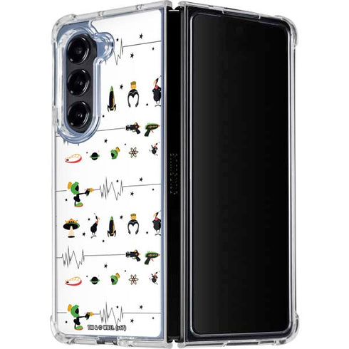 Looney Tunes Marvin the Martian Gadgets Galaxy Z Fold5 5G Clear Case