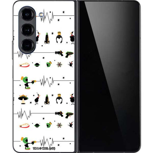 Looney Tunes Marvin the Martian Gadgets Galaxy Z Fold5 5G Skin
