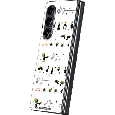 Looney Tunes Marvin the Martian Gadgets Galaxy Z Fold5 5G Skin