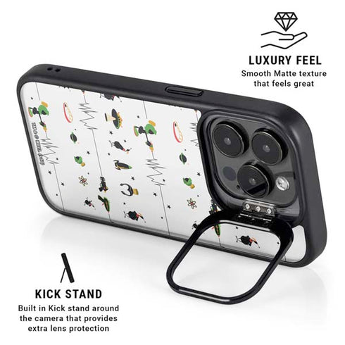 Looney Tunes Marvin the Martian Gadgets iPhone 14 Pro Max Kickstand Case