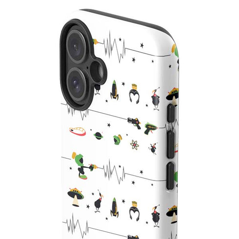 Looney Tunes Marvin the Martian Gadgets iPhone 16 Plus Impact Case