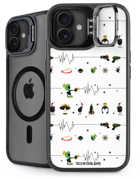 Looney Tunes Marvin the Martian Gadgets iPhone 16 Plus Kickstand Case