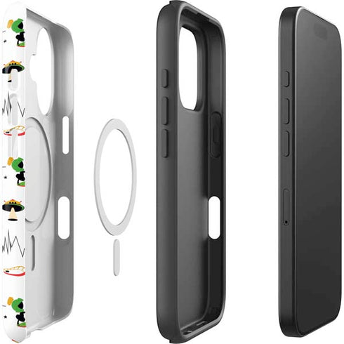 Looney Tunes Marvin the Martian Gadgets iPhone 16 Plus Magsafe Impact Case