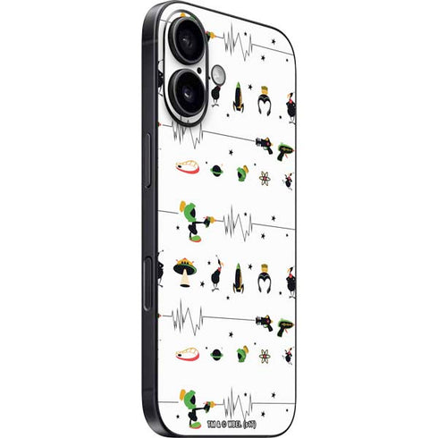 Looney Tunes Marvin the Martian Gadgets iPhone 16 Plus Skin