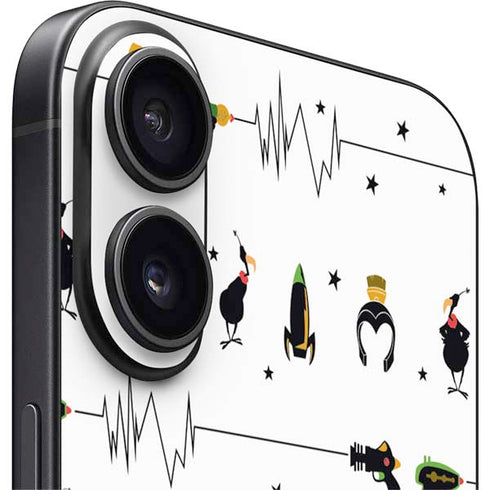 Looney Tunes Marvin the Martian Gadgets iPhone 16 Plus Skin