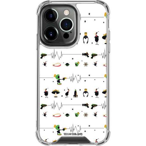 Looney Tunes Marvin the Martian Gadgets iPhone 16 Pro Clear Case