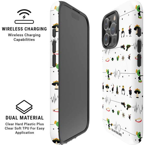Looney Tunes Marvin the Martian Gadgets iPhone 16 Pro Max Magsafe Impact Case