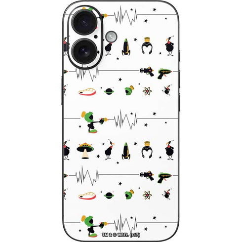 Looney Tunes Marvin the Martian Gadgets iPhone 16 Skin