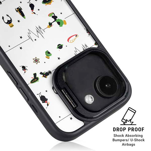 Looney Tunes Marvin the Martian Gadgets iPhone 16e Kickstand Case