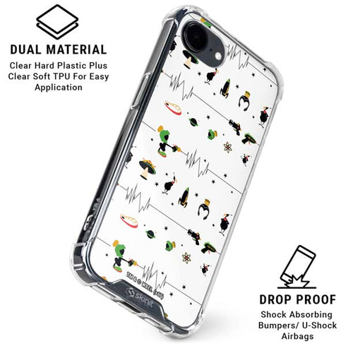 Looney Tunes Marvin the Martian Gadgets iPhone 16e Clear Case