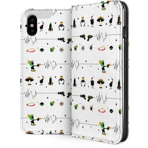 Looney Tunes Marvin the Martian Gadgets iPhone 8 Folio Case