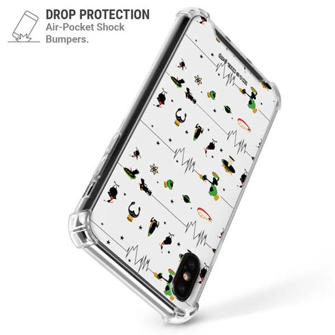 Looney Tunes Marvin the Martian Gadgets iPhone X/XS Clear Case