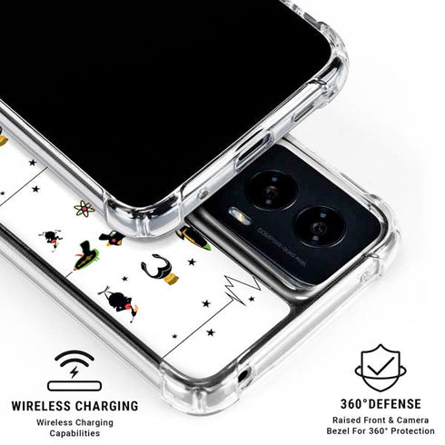 Looney Tunes Marvin the Martian Gadgets Moto G Power 5G (2024) Clear Case
