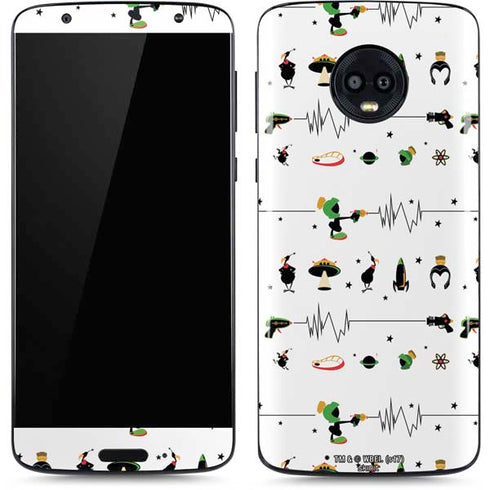 Looney Tunes Marvin the Martian Gadgets Moto G6 Skin