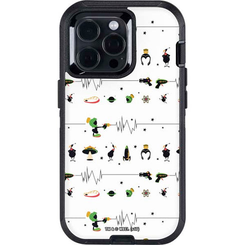 Looney Tunes Marvin the Martian Gadgets Otterbox Defender iPhone Skin