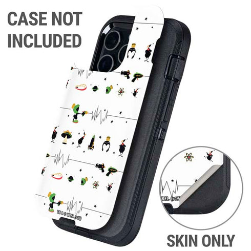 Looney Tunes Marvin the Martian Gadgets Otterbox Defender iPhone Skin