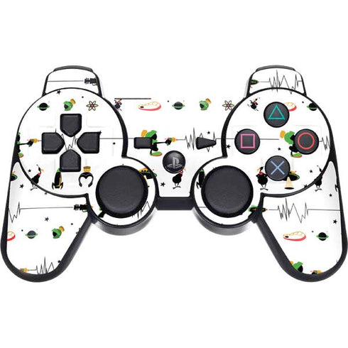 Looney Tunes Marvin the Martian Gadgets PS3 Dual Shock wireless controller Skin