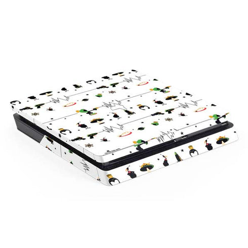 Looney Tunes Marvin the Martian Gadgets PS4 Slim Skin
