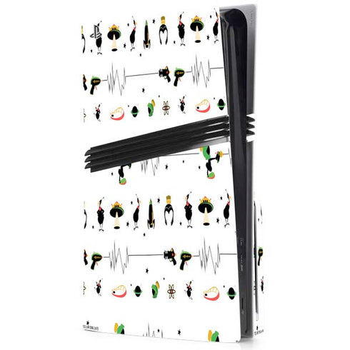 Looney Tunes Marvin the Martian Gadgets PS5 Pro Disk Console Skin
