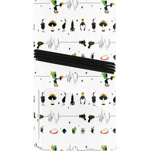 Looney Tunes Marvin the Martian Gadgets PS5 Pro Disk Console Skin