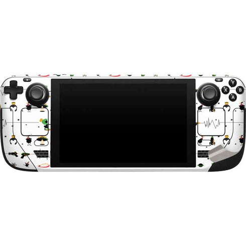 Looney Tunes Marvin the Martian Gadgets Steam Deck Handheld Gaming Computer Skin