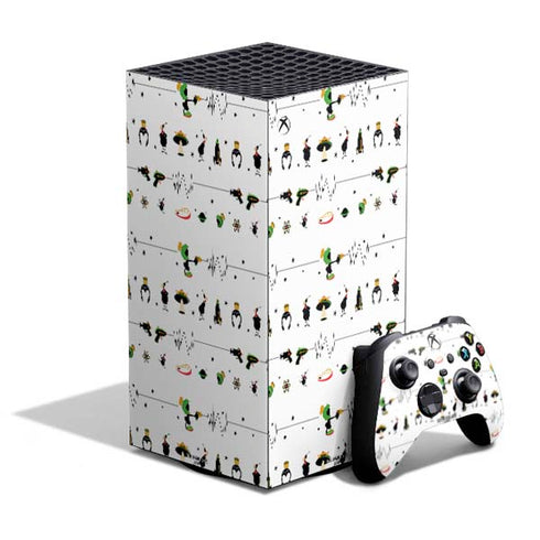 Looney Tunes Marvin the Martian Gadgets XBox Series X Digital Edition Bundle Skin