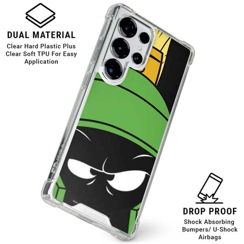 Looney Tunes Marvin the Martian Galaxy S25 Ultra Clear Case