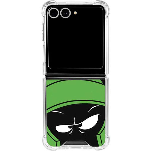 Looney Tunes Marvin the Martian Galaxy Z Flip7 Clear Case