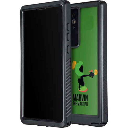 Looney Tunes Marvin the Martian Identity Galaxy S24 Ultra Waterproof Case