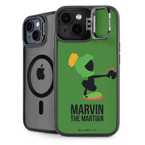 Looney Tunes Marvin the Martian Identity iPhone 14 Plus Kickstand Case
