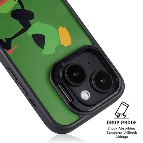 Looney Tunes Marvin the Martian Identity iPhone 14 Plus Kickstand Case